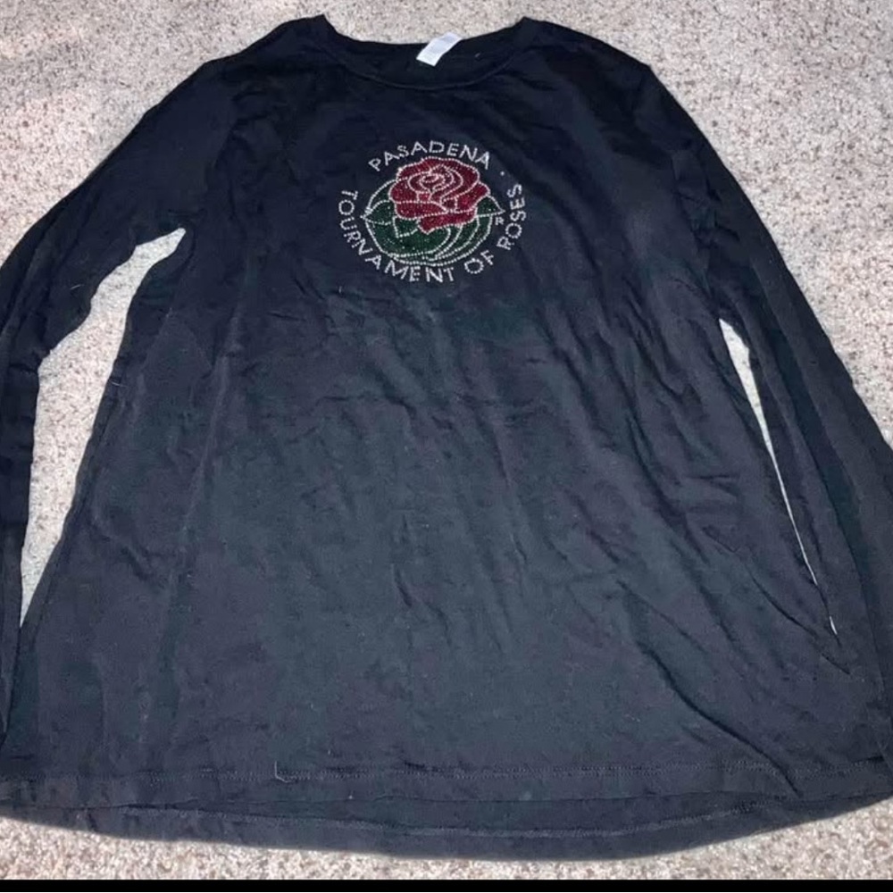 Pasadena Tournament of Roses Black Long Sleeve Shirt